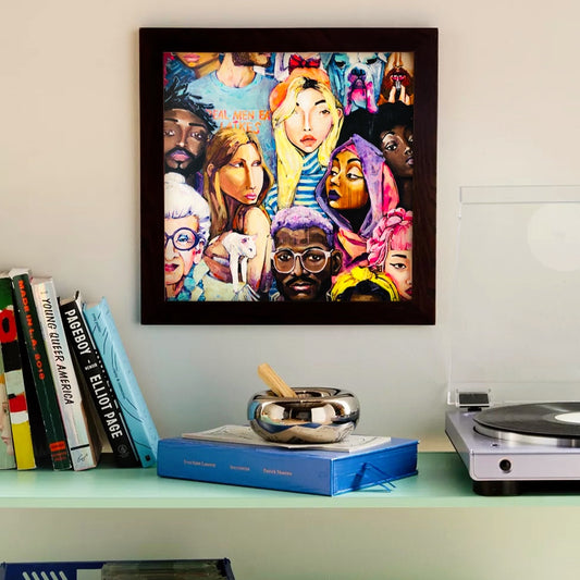 10 x 10 'The World is a Rainbow' Print