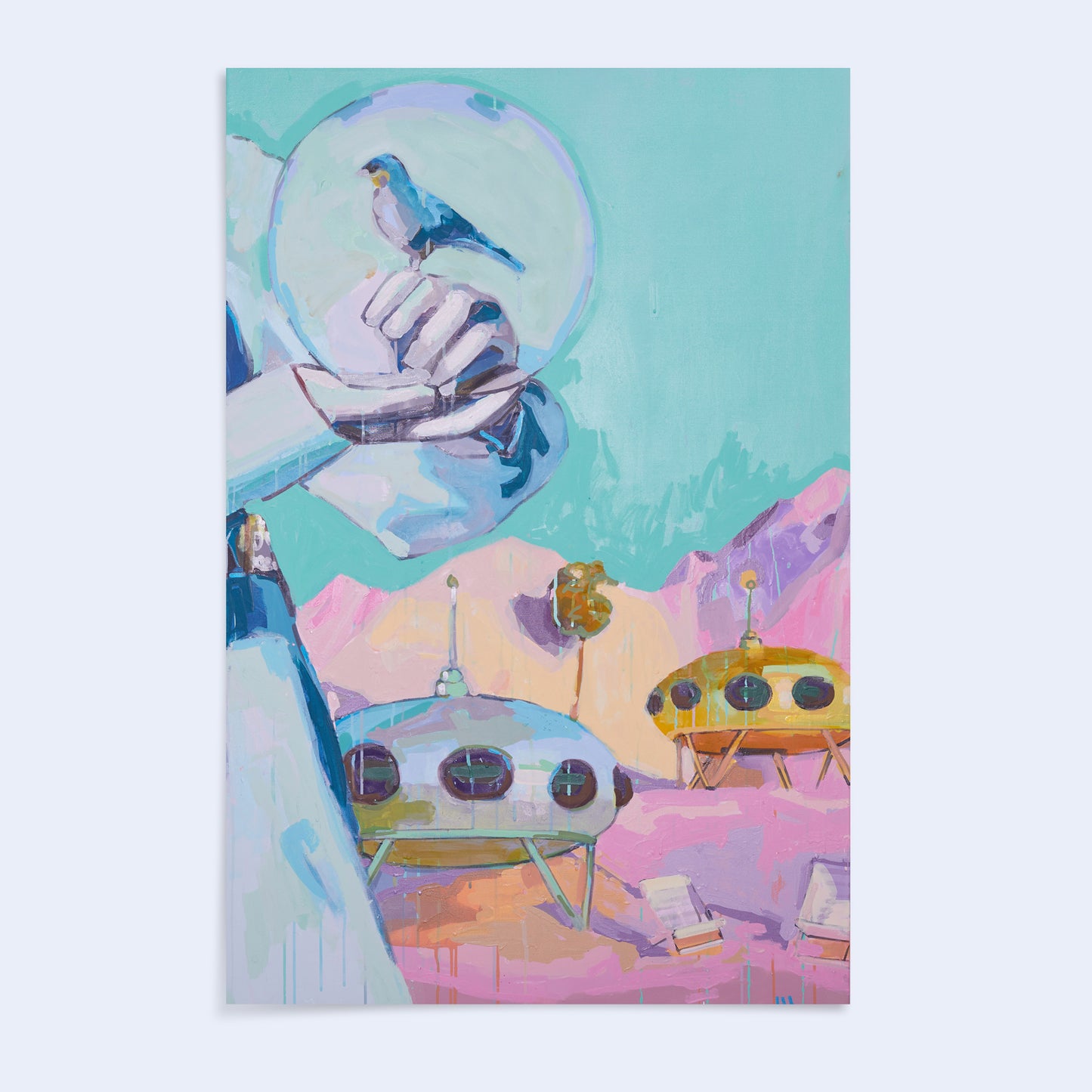 24 x 36 'Alien Landscape' Print