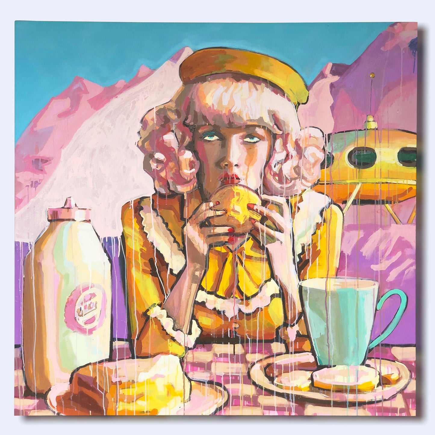Milk on Mars