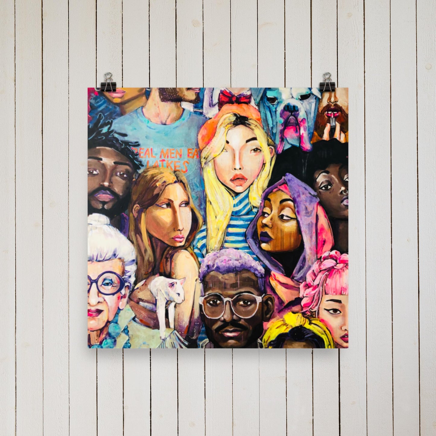 10 x 10 'The World is a Rainbow' Print