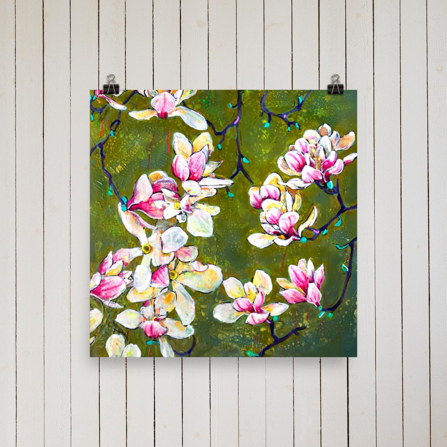 10 x 10 'Spring Blooms' Print
