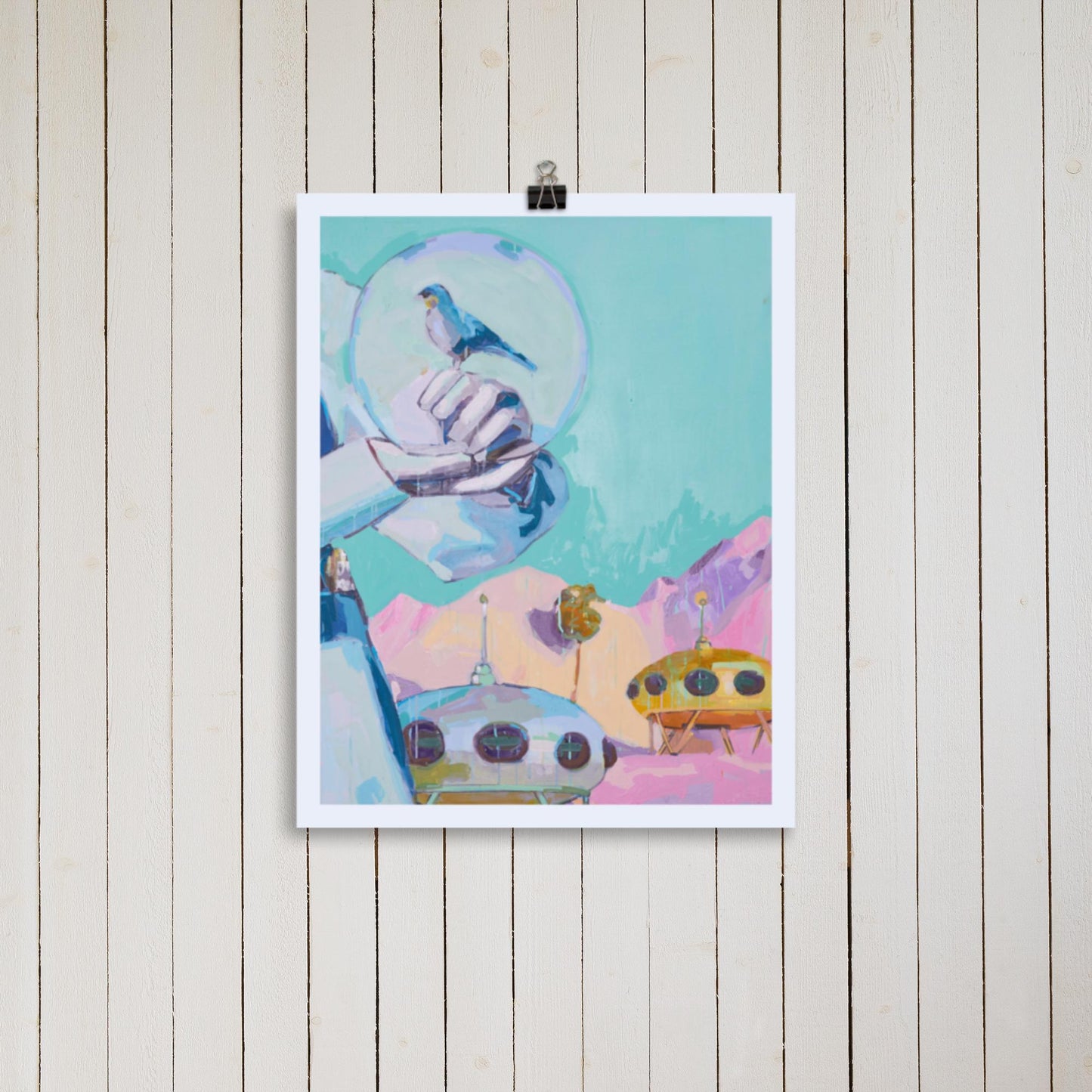 11 x 14 'Alien Landscape' Print
