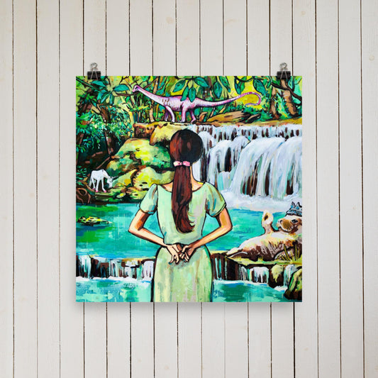 18 x 18 'Dreamy Scene' Print