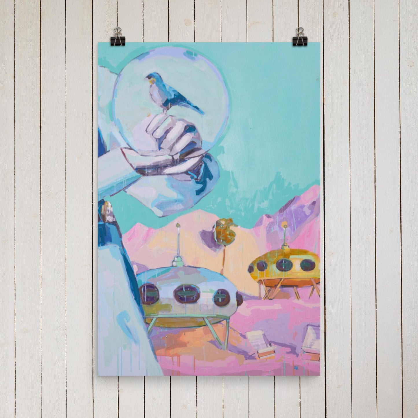24 x 36 'Alien Landscape' Print