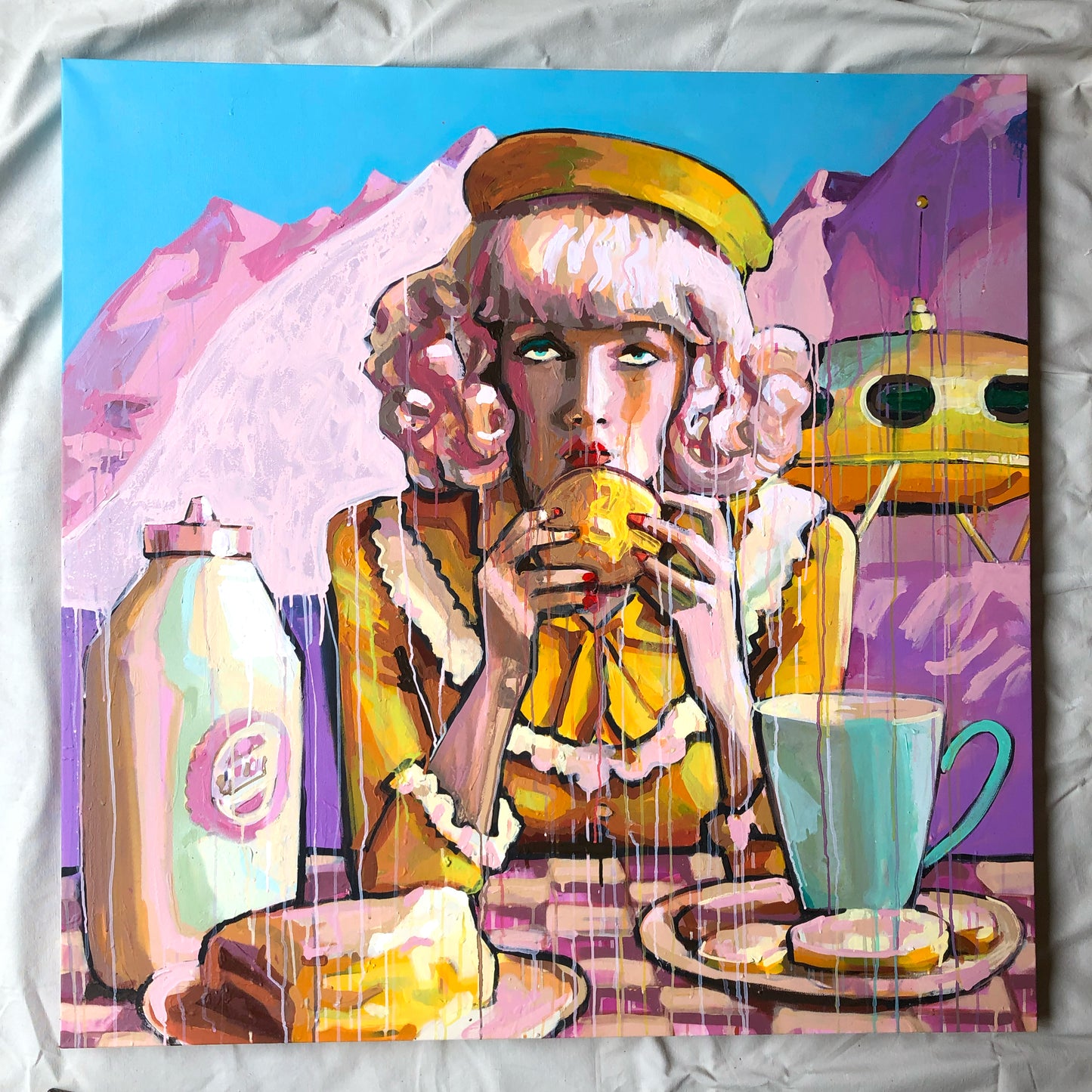Milk on Mars