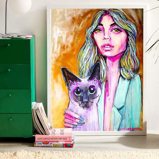 23.3 × 33.1 'Childless Cat Lady' Print