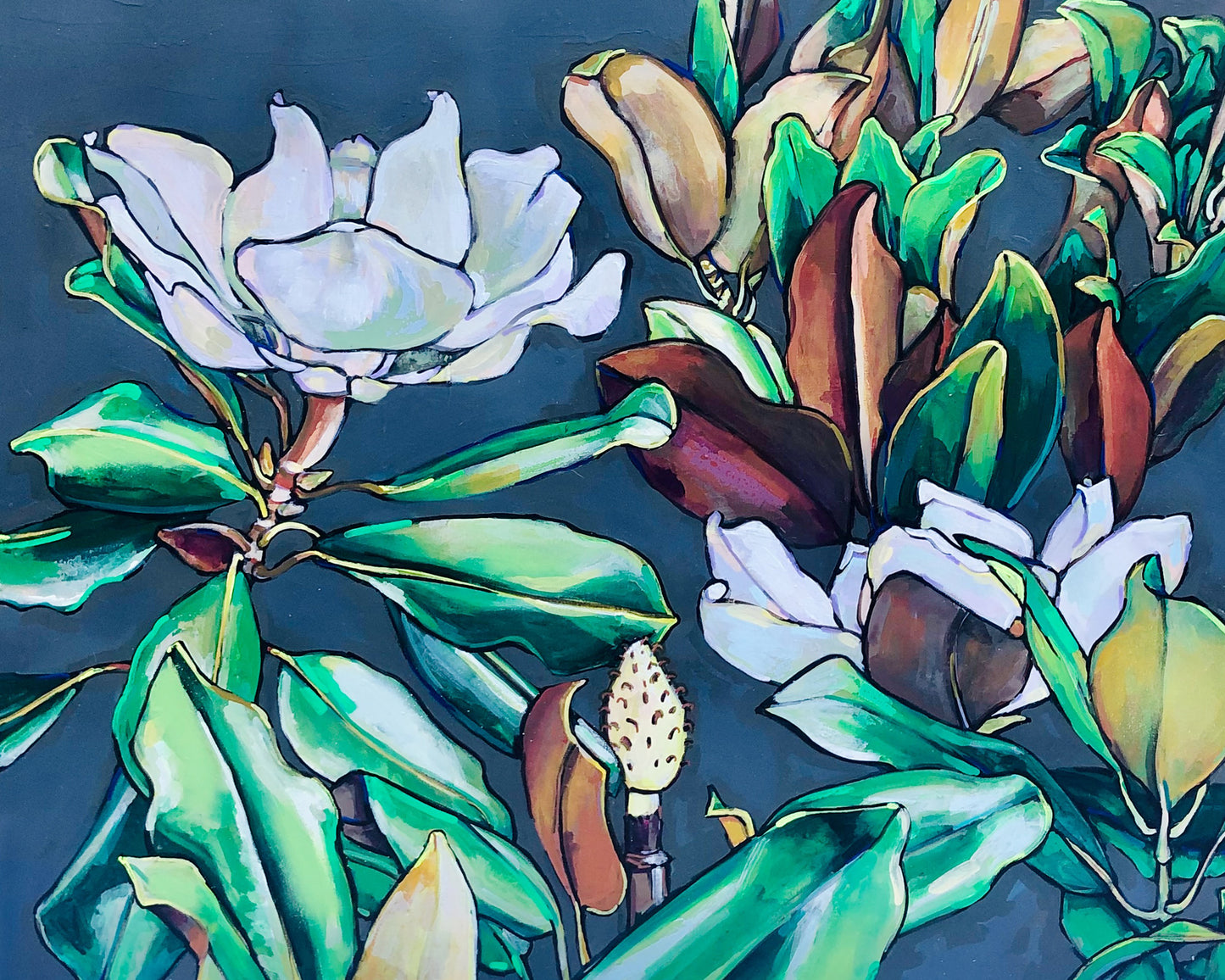 16 x 20 'Magnolias' Print