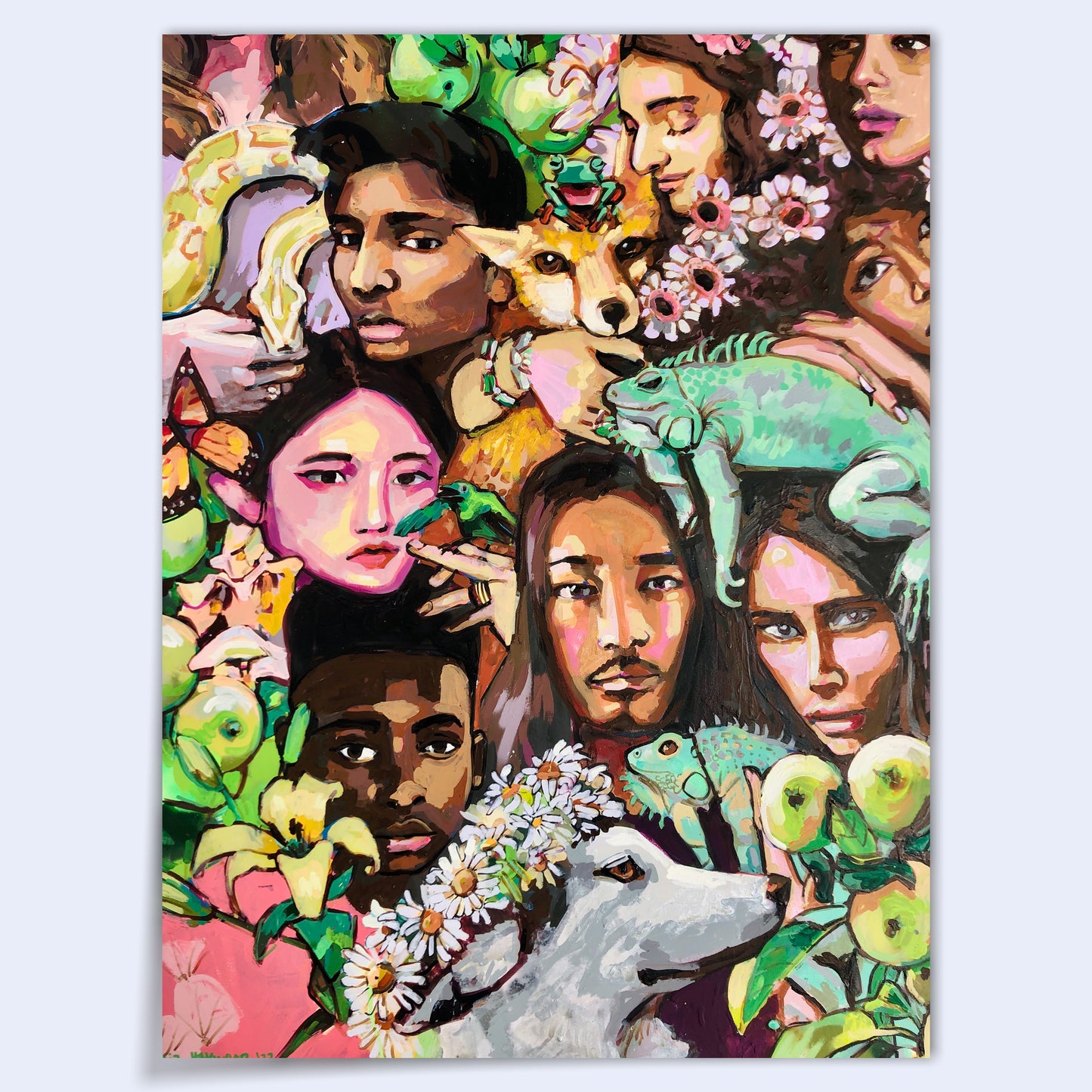 11 x 14 'The World Is A Rainbow 2' Print