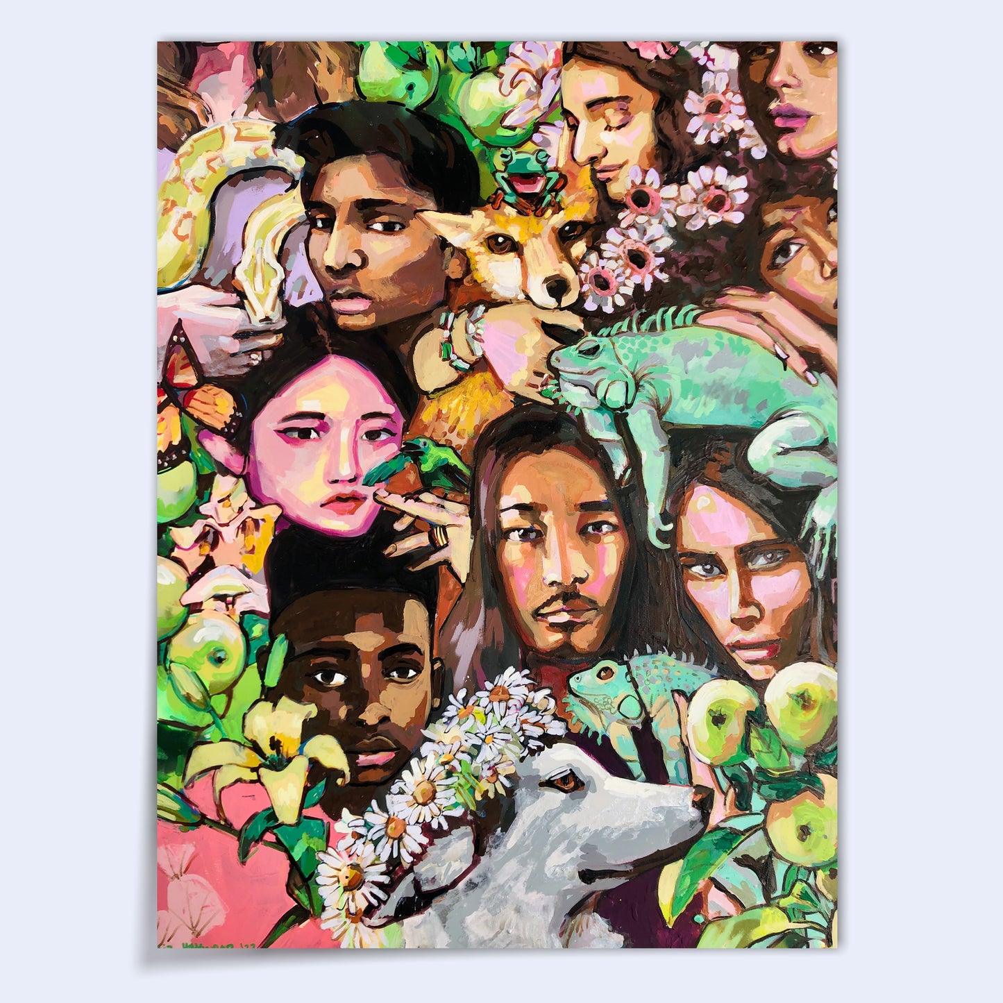 11 x 14 'The World Is A Rainbow 2' Print
