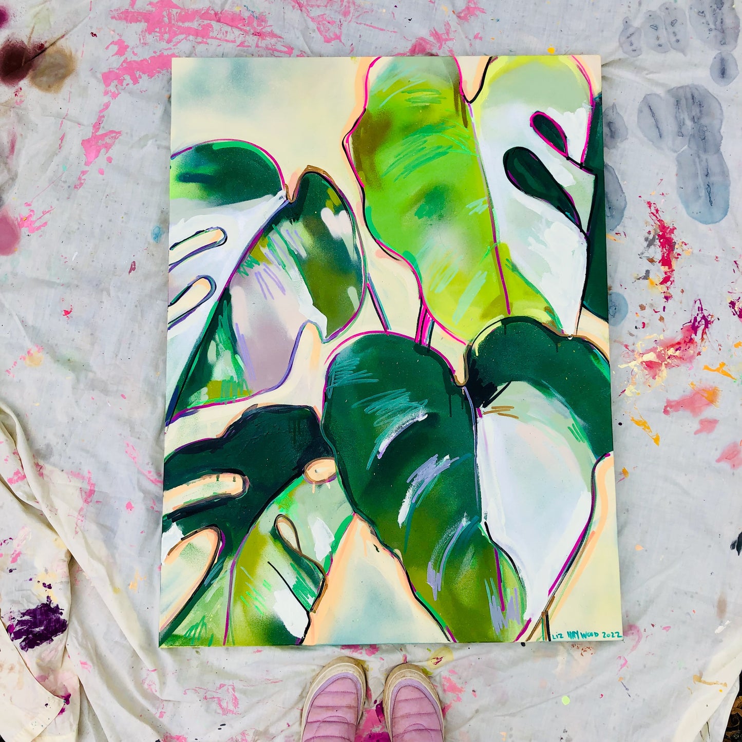 Minimalist Philodendron