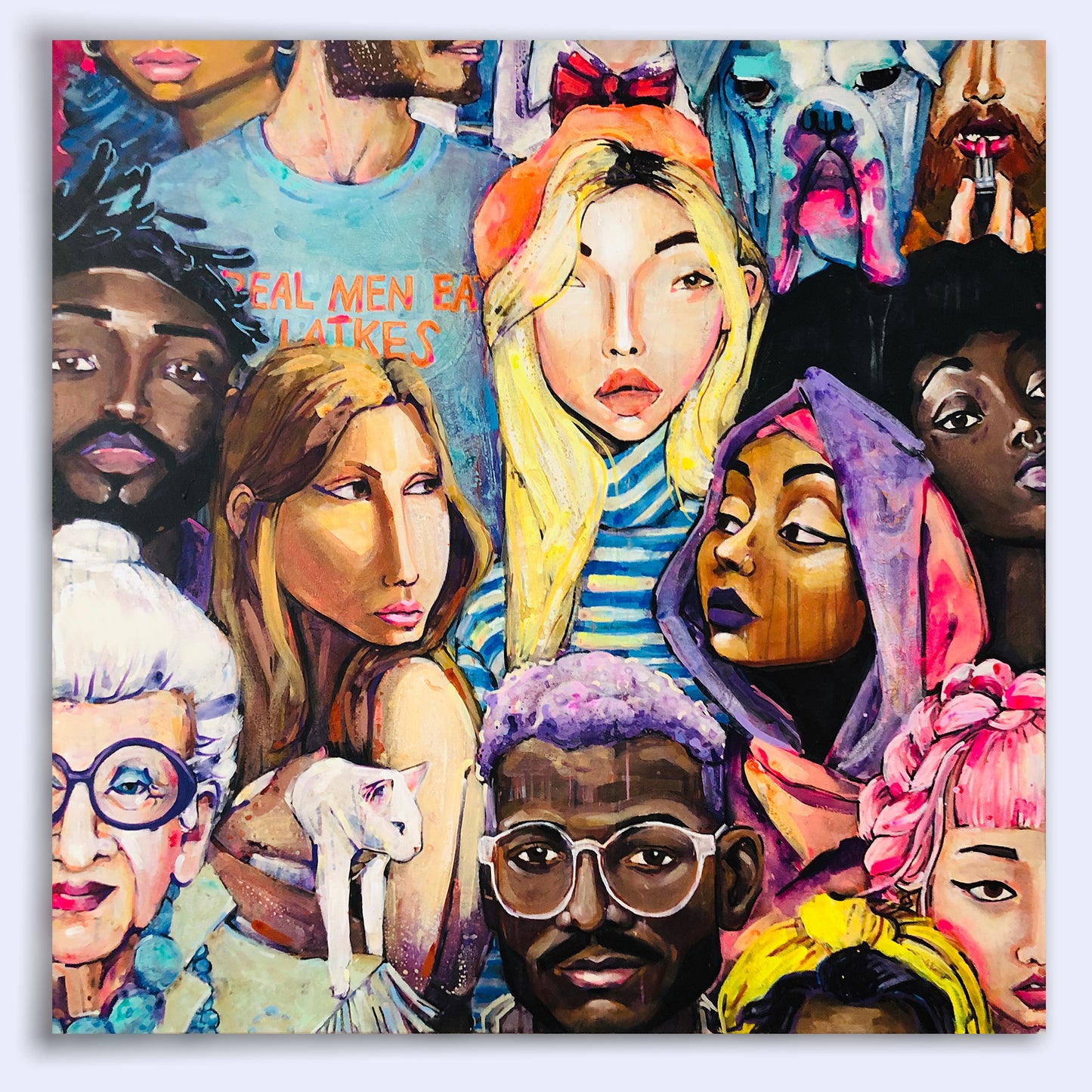 10 x 10 'The World is a Rainbow' Print