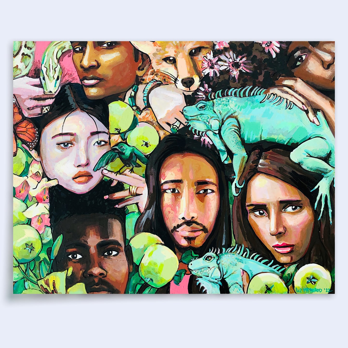 11 x 14 'The World is a Rainbow'
