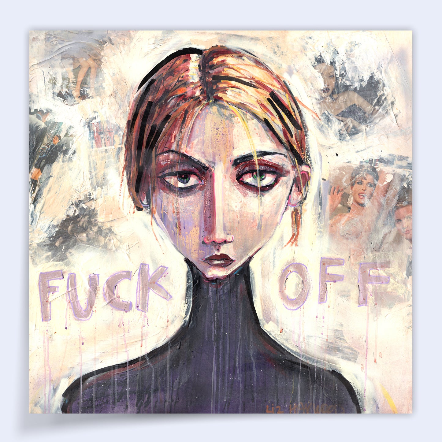 12 x 12 'F*ck Off' Print
