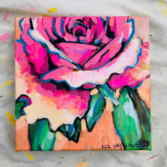 Rose on Tangerine – LIZHAYWOOD